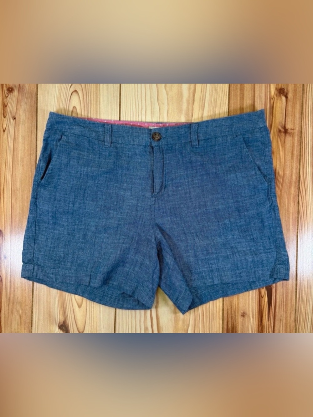 Merona Blue Chambray Women's Shorts